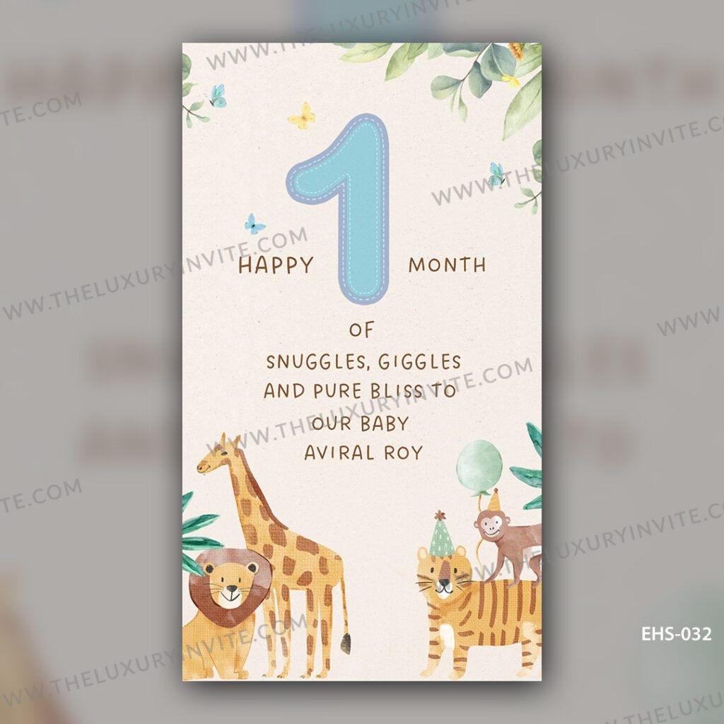 Birthday Invitation Card EHS-032