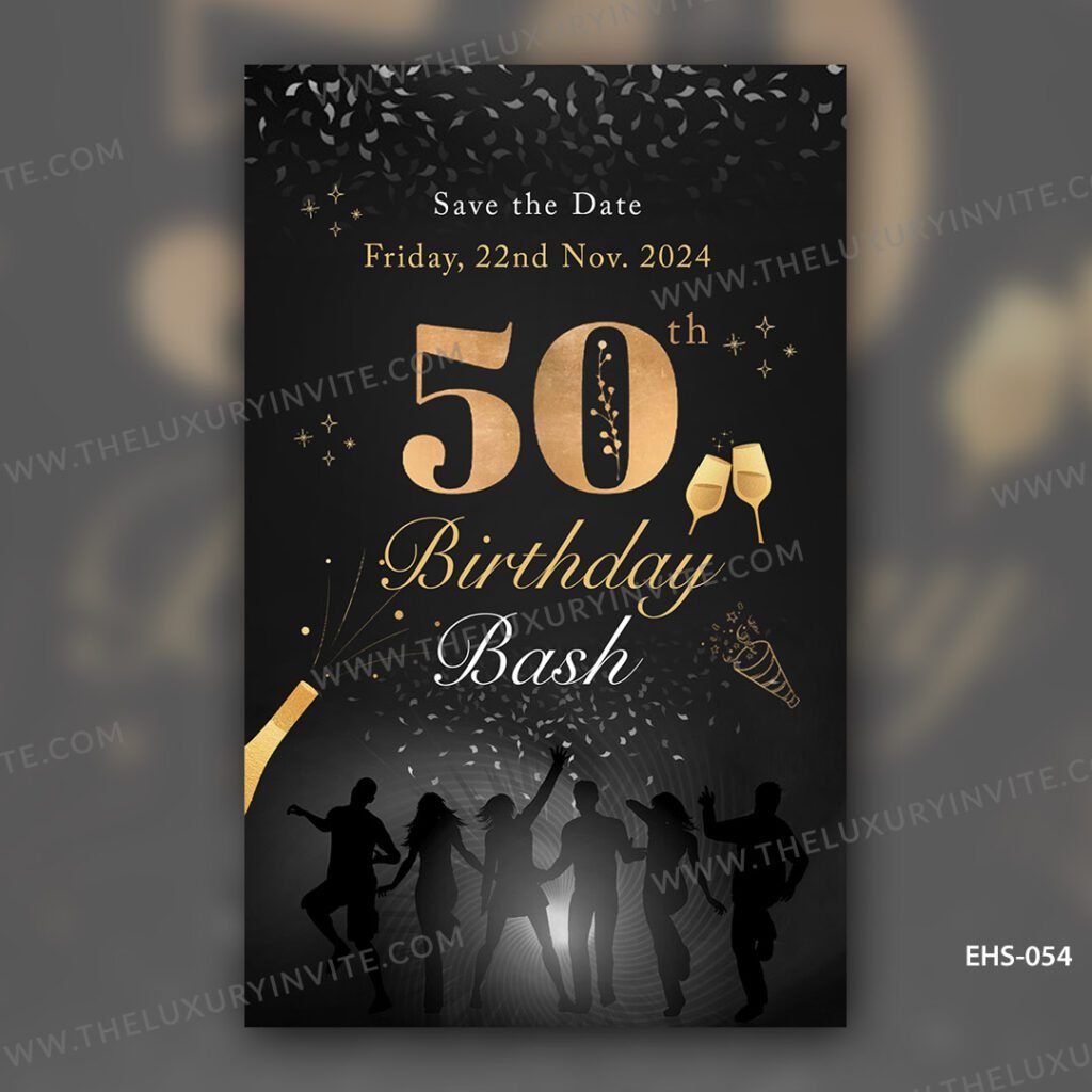 Birthday Invitation Card EHS-054